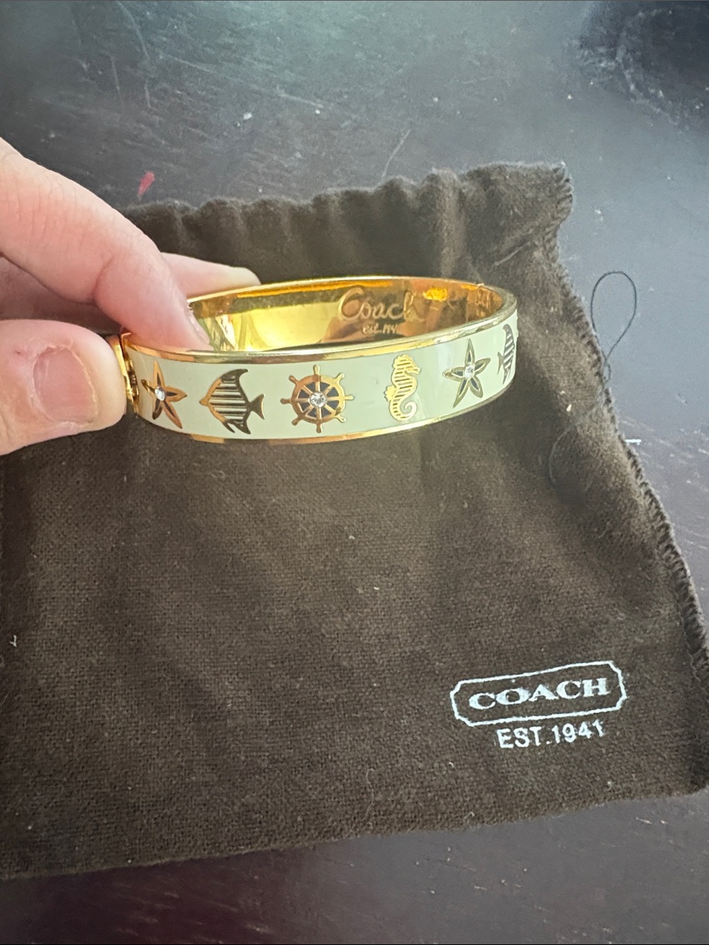 Coach Nautical Bangle Bracelet